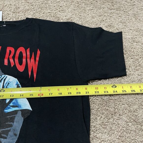 Death Row Records Shirt Mens Large Black Snoop Dogg West Side Front Graphics NEW - Picture 7 of 7